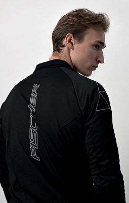 Превью  Куртка лыжная FISCHER Basic Чёрный/Лимонный